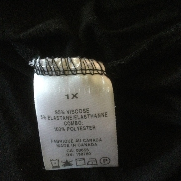 Dress with overlay sz 1X - Picture 2 of 2